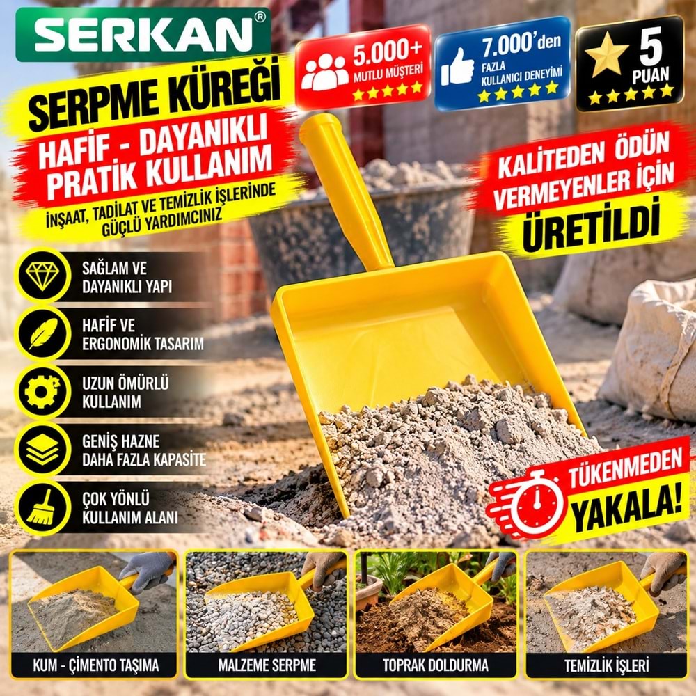 Serkan Serpme Küreği