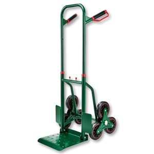 Kantlanır 150 kg Yük Taşıma Merdiven Çıkan Koli Servis Arabası