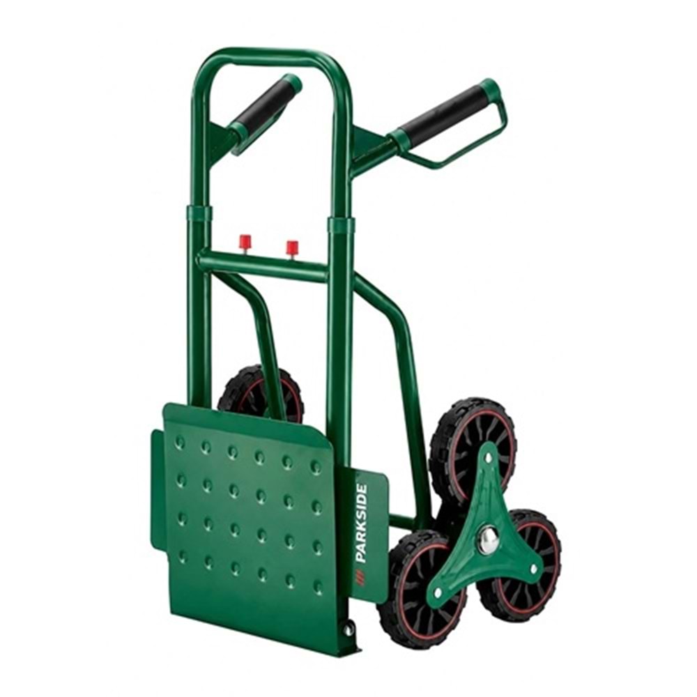 Kantlanır 150 kg Yük Taşıma Merdiven Çıkan Koli Servis Arabası