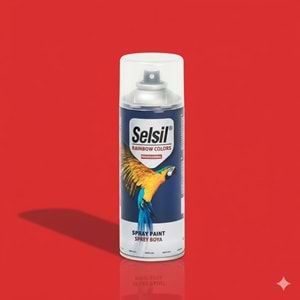 Selsil Sprey Boya Ateş Kırmızı 400ml RAL3000