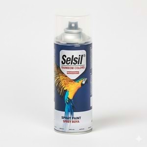 Selsil Sprey Boya Gümüş Gri 400ml RAL7001