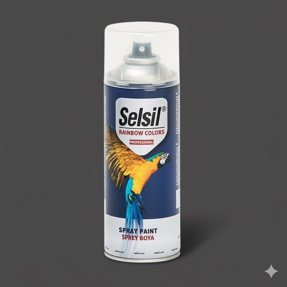 Selsil Sprey Boya Antrasit Gri 400ml RAL7016