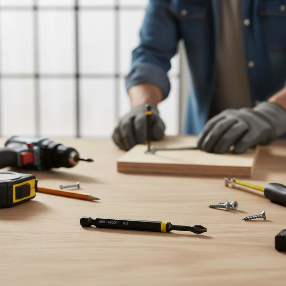 Mikratools Torsion Bits Uç-Ucu Yıldız Pz2x100mm